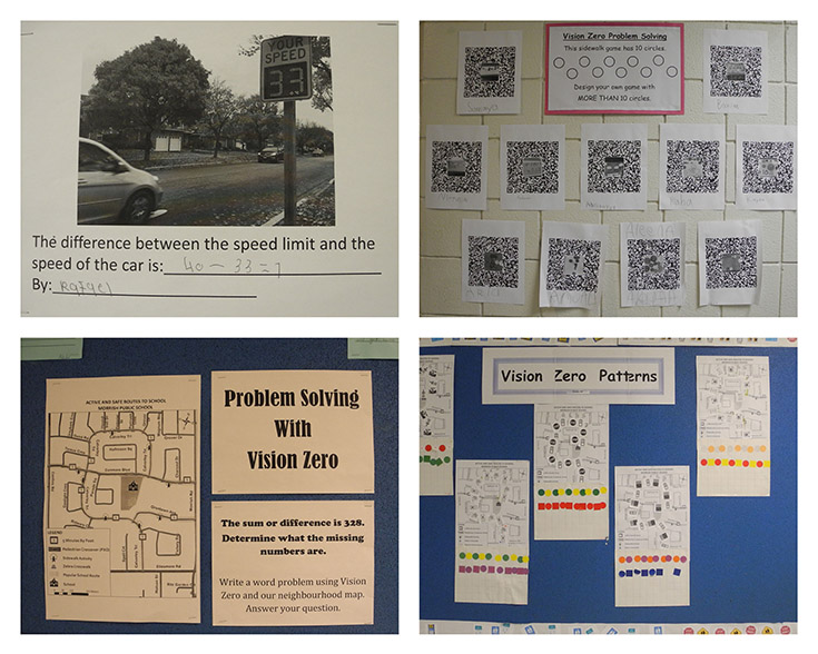 Examples of Morrish PS’s math strategy.  