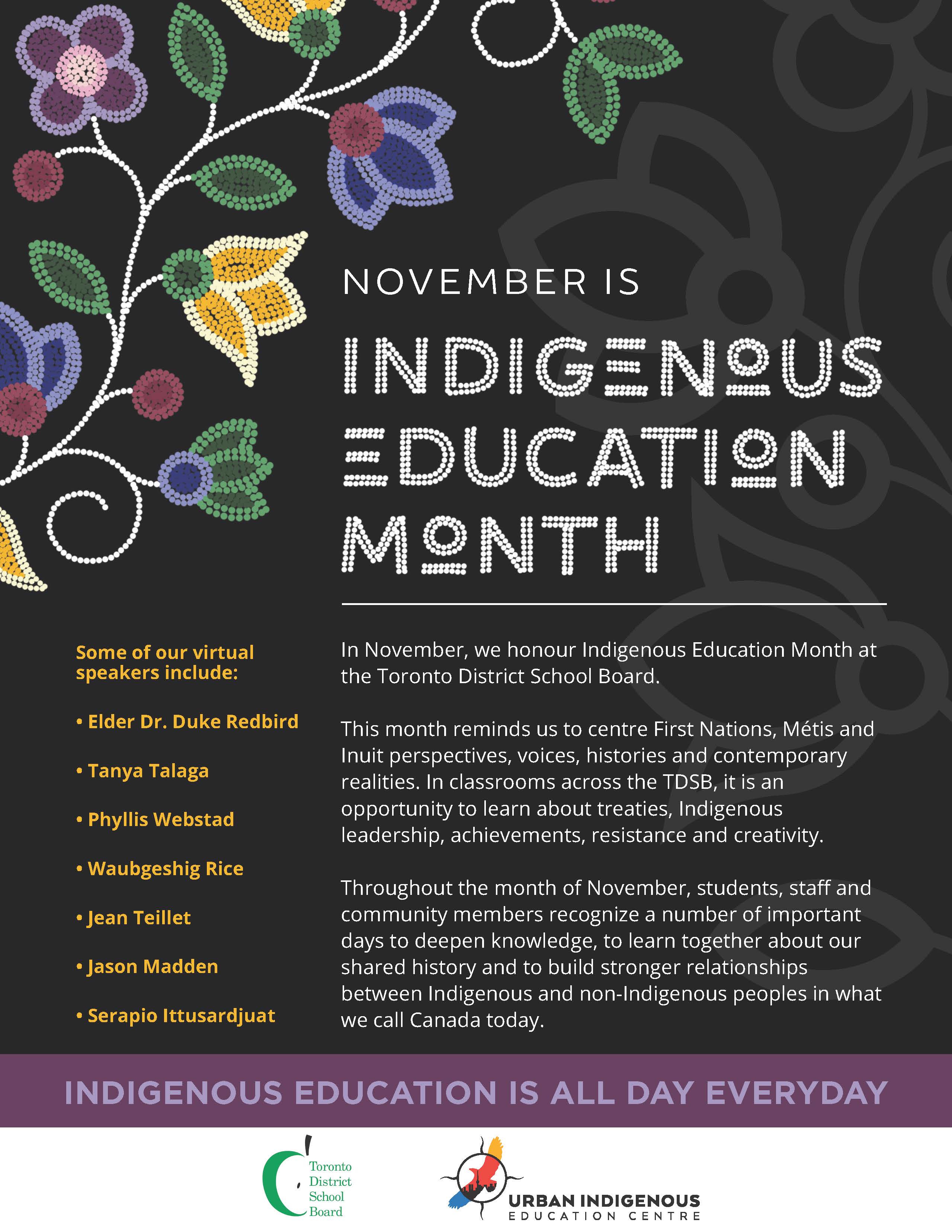 Indigenous Education Month