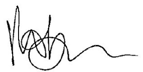 Signature of Robin Pilkey
