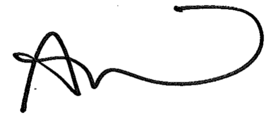 chair brown's signature