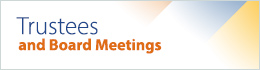 Trustees and Board Meetings