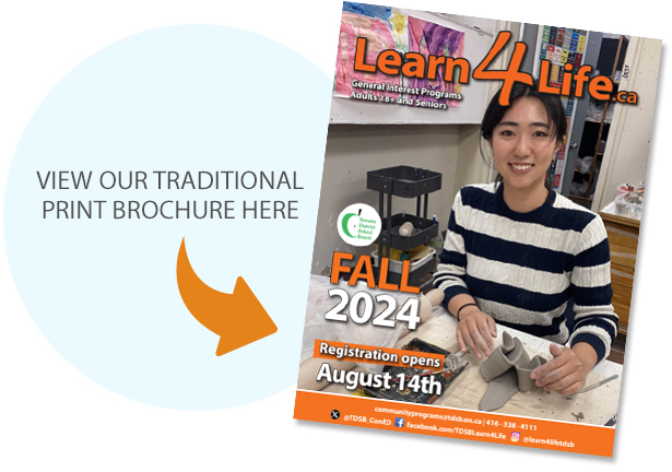 Learn 4 Life Fall 2024 Brochure