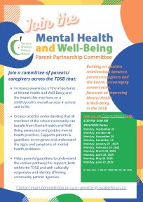 Mental health and well being - parent partnership committee