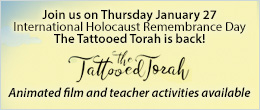 January-27-is-International-Holocaust-Remembrance-Day-The-Tattooed-Torah-is-back