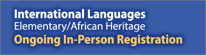 International Languages Elementary / African Heritage promo