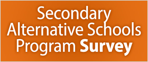 Secondary Alternative School Program Survey